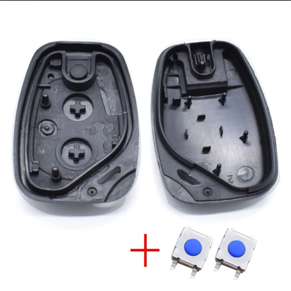 For Renault Kangoo Traffic Master Nissan Interstar Primastar Opel Vivaro Movano 2004 – 2009 Remote Key Case +2 Button Pad Switch