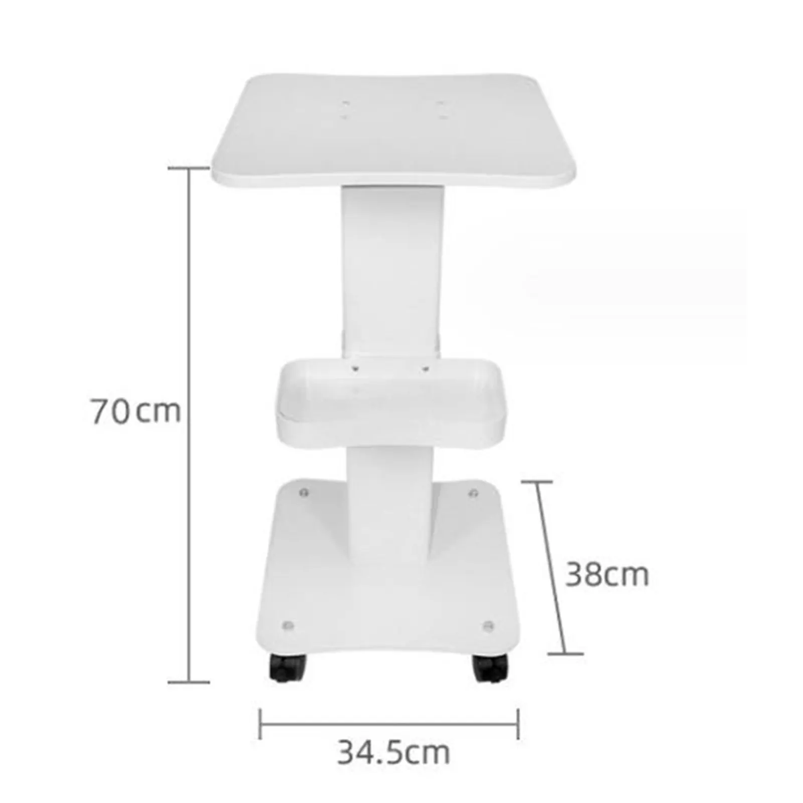 Portátil Multi Purpose Cart, Beauty Instruments Cart, Space Saving, Cabeleireiro Mesa, Estação de Trabalho, Maquiagem Mobile Cart, Esteticista Cart