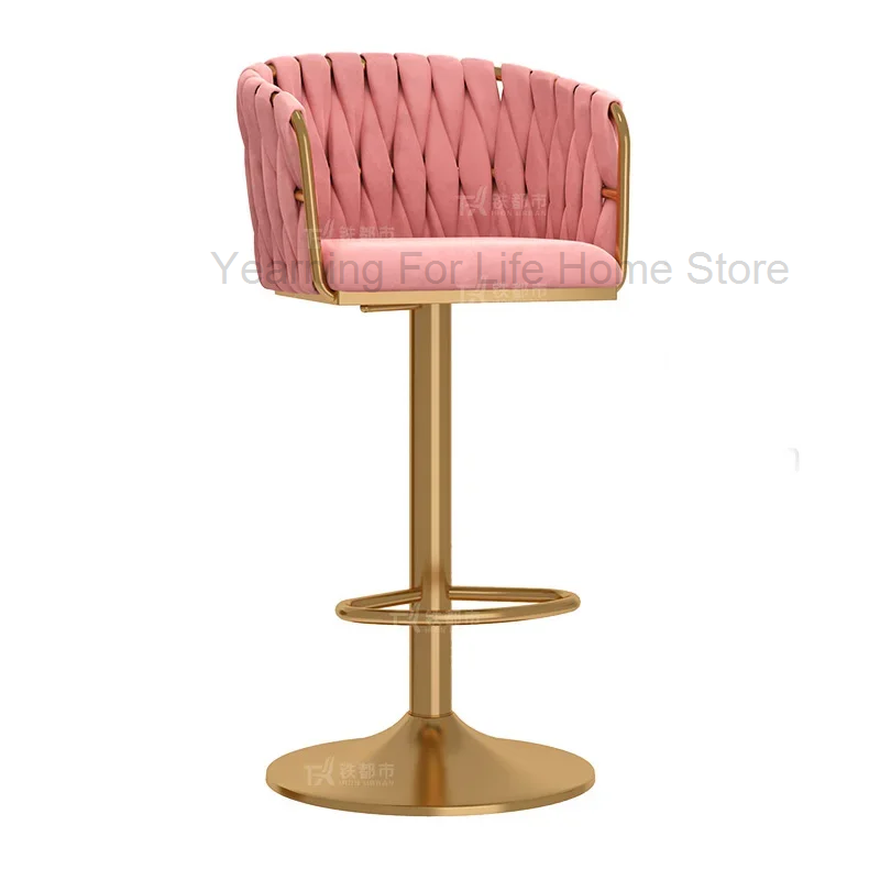 Taburete Cocina-Chaises de Bar Ergonomiques à Haute Conception, Mobilier d'Nikde Salon, 73