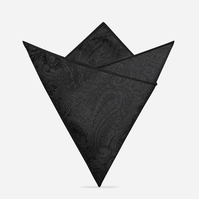 ผู้ชายคลาสสิกพ็อกเก็ตสแควร์โพลีเอสเตอร์ลาย Paisley ผ้าเช็ดหน้างานแต่งงานเสื้อสูทกระเป๋าผ้าเช็ดตัว Hanky Ties อุปกรณ์เสริม