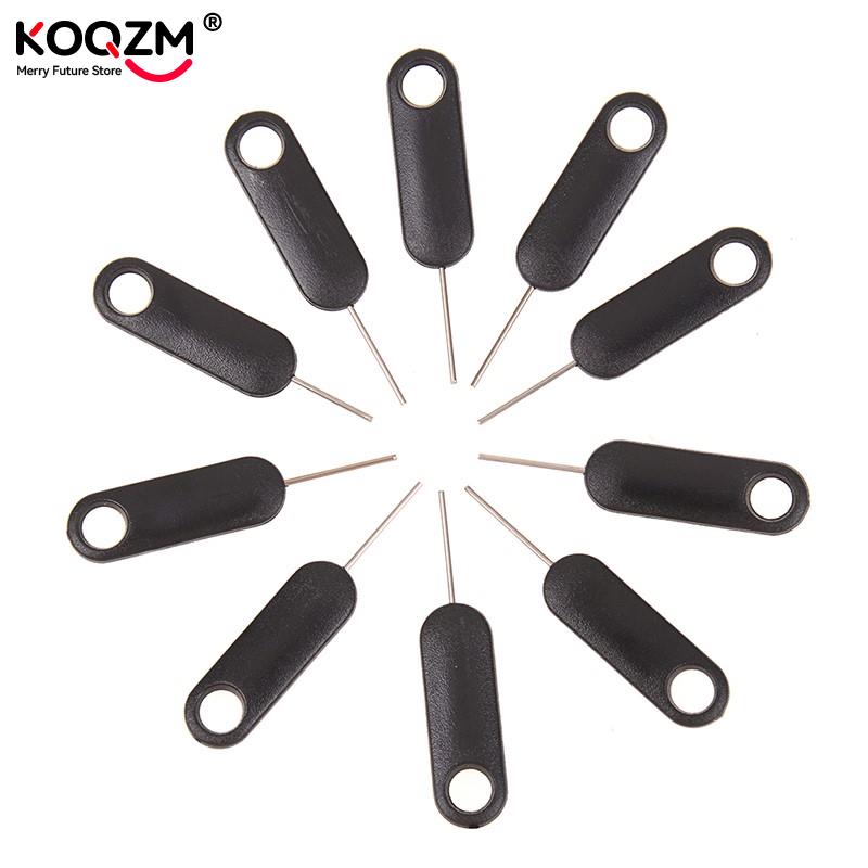 Abridor de agulha ejetor universal de cartão sim, abridor de agulha para telefone 7 6s 6 plus 5 para huawei e xaomi com 10 peças