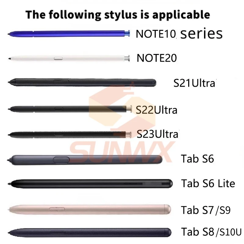 Replacable Pencil Nib for Samsung Tablet S6 Lite S7 S9 Note10/20 S22U S24U Titanium Alloy Touch Stylus S Pen Tip Wear Resistant