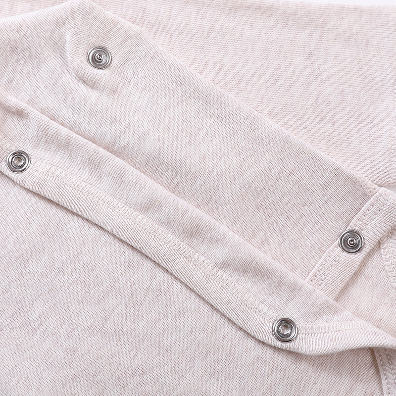 Romper de manga comprida para bebê recém-nascido, macacão 100% algodão para crianças, abertura lateral, roupas para meninos e meninas