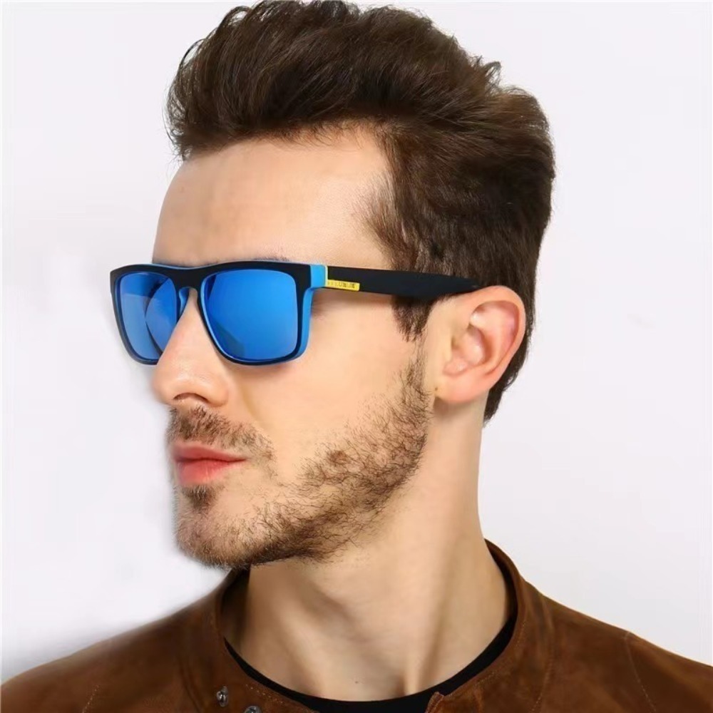 Driving Sun Glasses Metal Frame Goggles UV400 Anti-Glare Pilot Sunglasses Polarized Sunglasses Men/Women