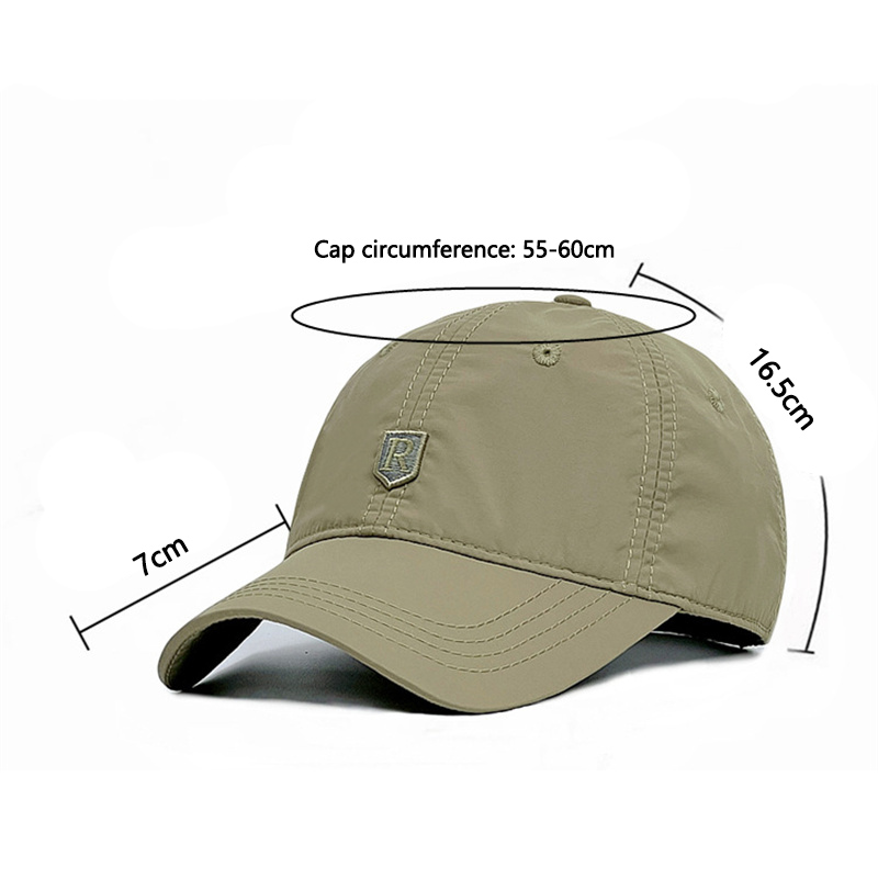 Chapéu de pesca de golfe de secagem rápida ao ar livre para mulheres homens verão chapéu de sol boné de beisebol casual respirável ajustável chapéus de proteção solar