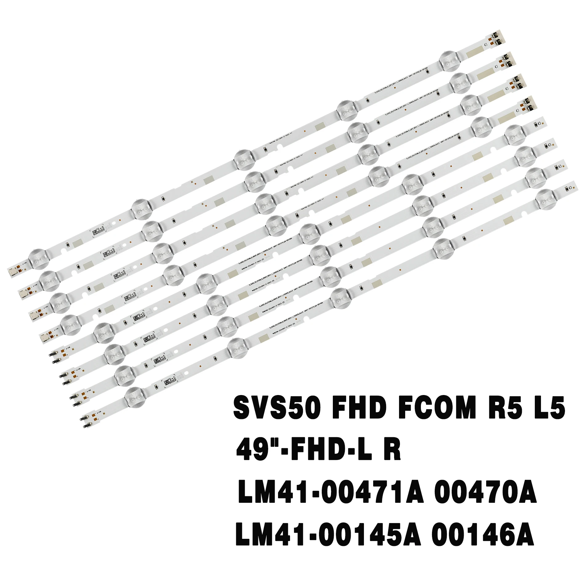 LED-Streifen für Samsung 50" 49" UN49j5200AG UN49J5290AF E 306084   49FHD-R- 180319 -JEDI FHD-L- 180319   BN96-46572A BN96-46573A LH49BERB