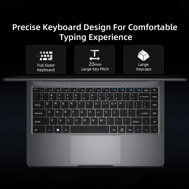 BMAX S14 Pro Intel N5000 8GB RAM 256GB SSD CPU 1920*1080 14 Polegada Laptop Windows 11 Notebook Dual Wifi USB laptop PC