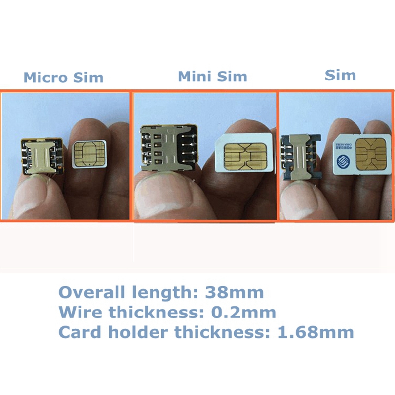 Czytnik kart SIM Extender Micro SD hybrydowa podwójna karta dual-sim Nano Sim 2 w 1 Adapter przedłużający do Samsung Xiaomi Huawei