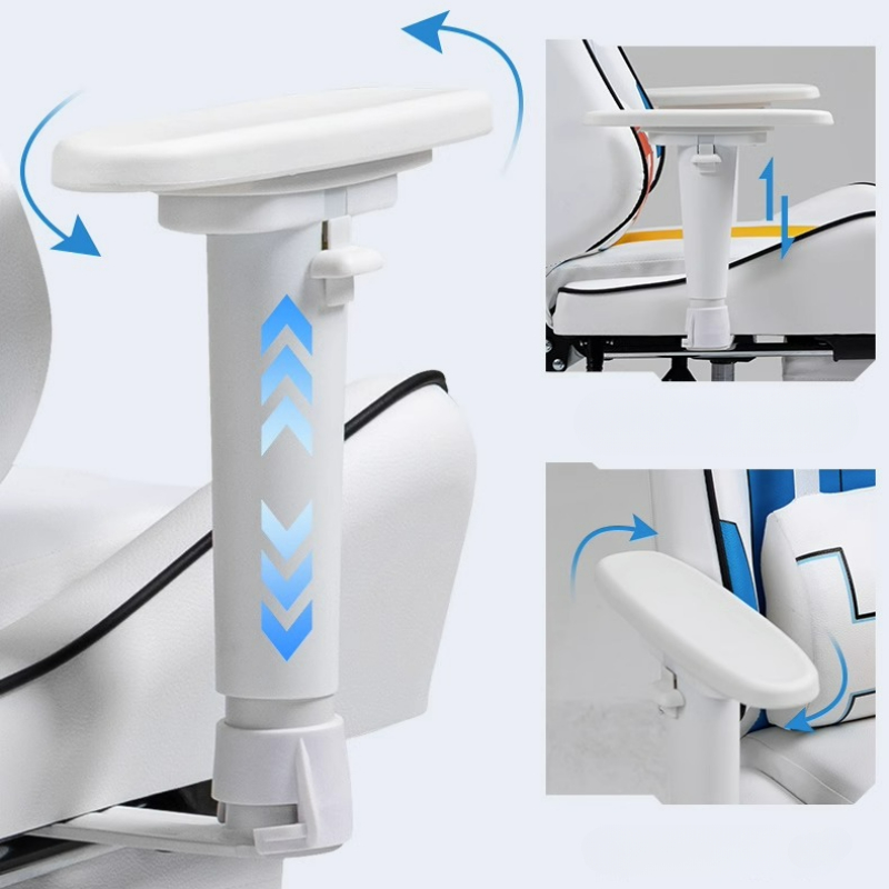 Ergonomic Adjustable Office Chair Home Internet Cafe Racing Gamer Chair Comfortable Swivel Lifting Lying Computer Armchair