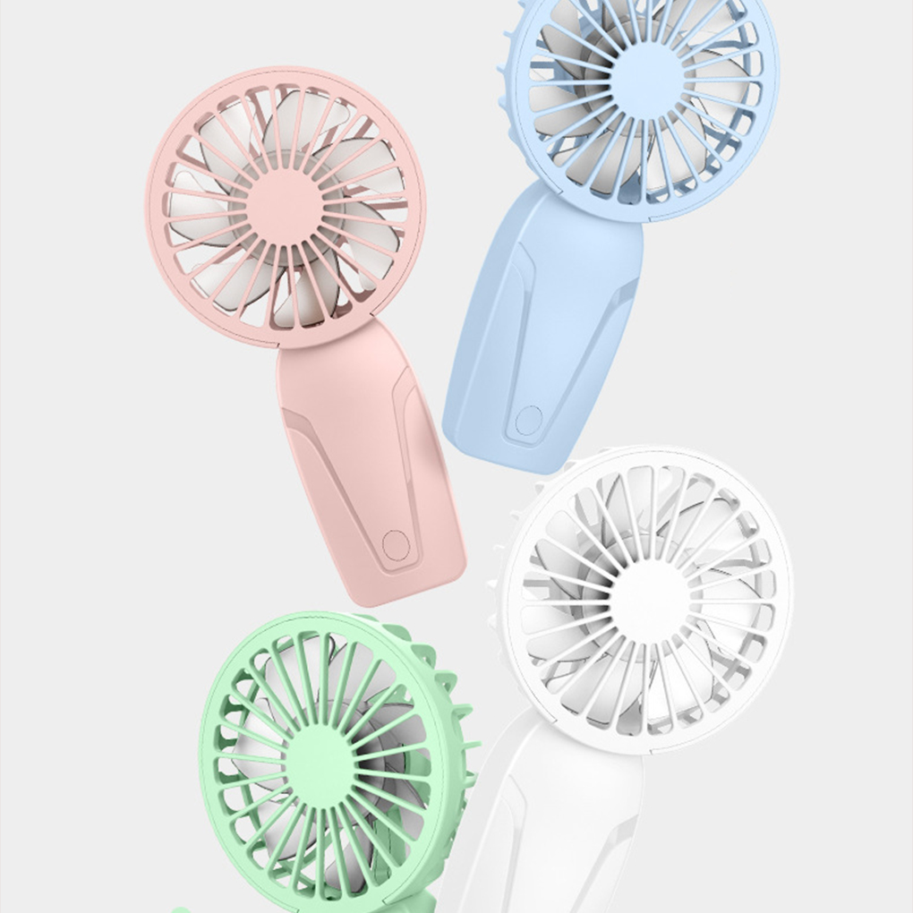 Mini ventilatore ricaricabile senza rumore per un'esperienza di raffreddamento silenziosa Mini ventilatore tascabile portatile leggero bianco