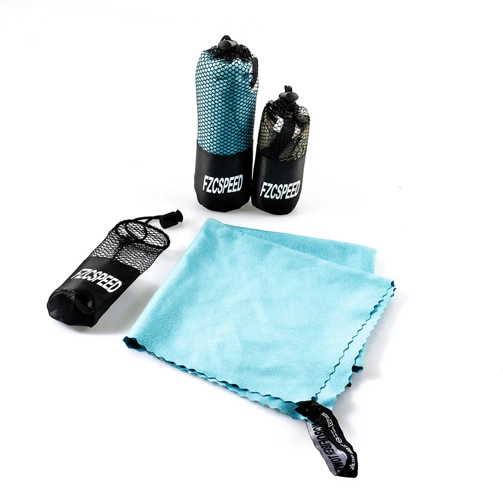 Toalla de baño deportiva de secado rápido, toalla de microfibra para correr, Yoga, gimnasio, Fitness, acampada al aire libre, senderismo, playa, 40X80/80X130CM