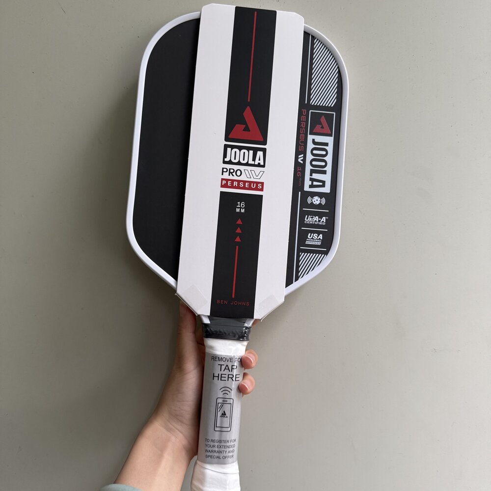 JOOLA BEN JOHNS PERSEUS PRO IV 16 мм Pickleball Paddles T700 Углеродное волокно Увеличенное ощущение мощности Полностью закрытое сладкое пятно