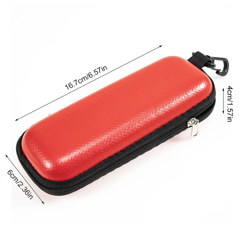 Estojo portátil para óculos de eva, capa dura para óculos de sol para mulheres e homens, caixa com cordão e zíper, protetor