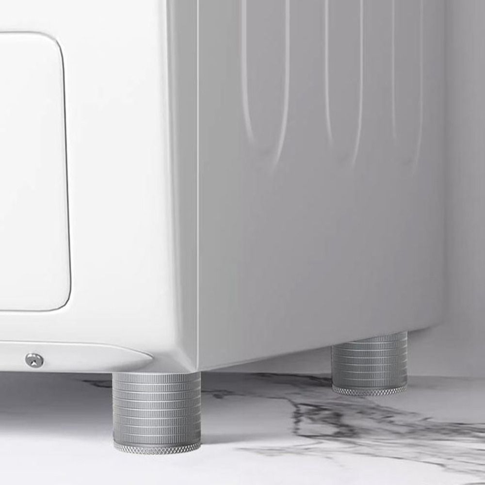 1 Pcs Aluminium Alloy Bed Stabilizer Self-adhesive Wall Protective Bedside Support Shockproof Adjustable Feet Increased Pad Bed