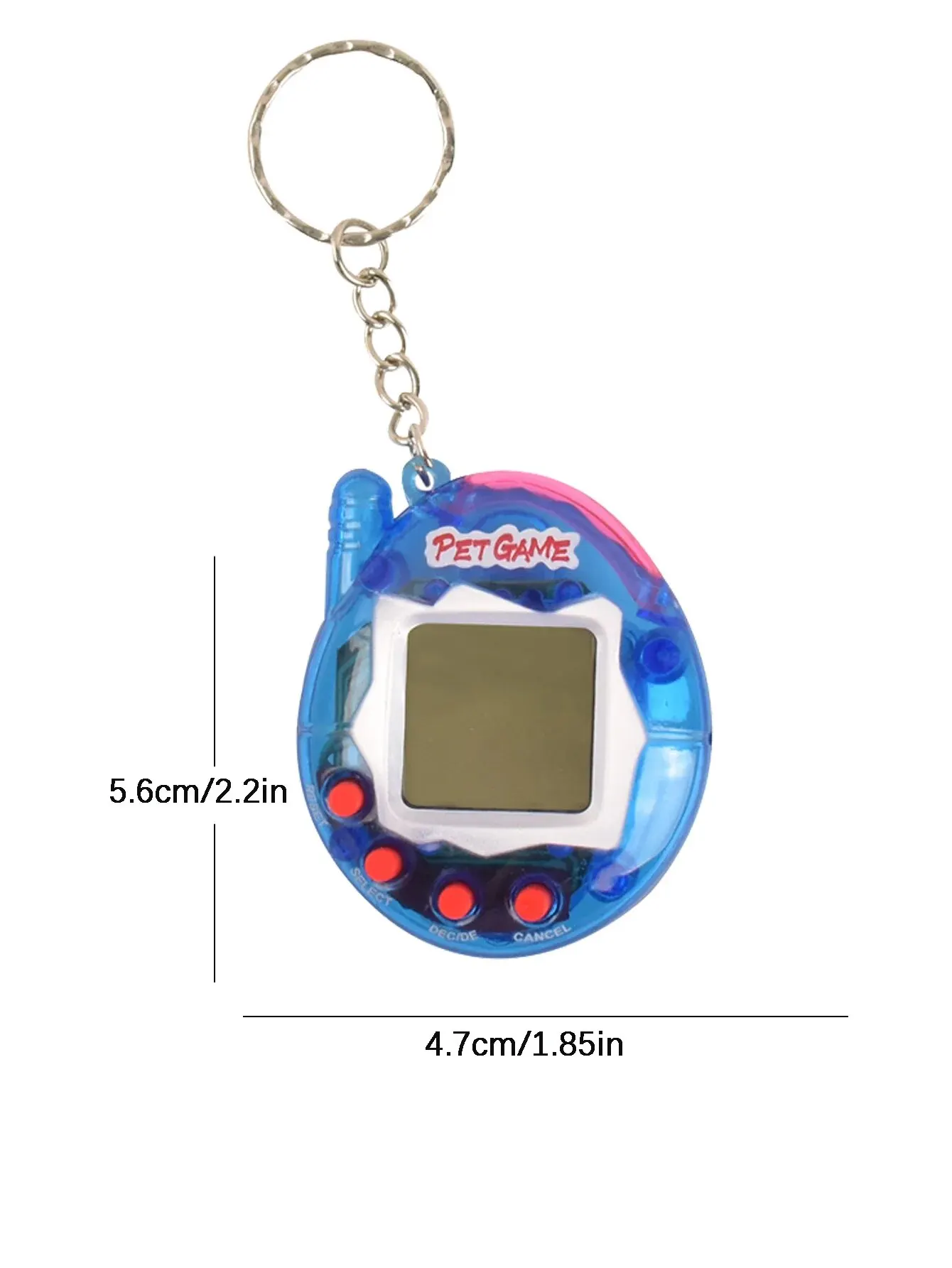 Brinquedo interativo para animais de estimação virtual 3D - Edição de colecionador - Azul Aqua |   Presente perfeito para feriados e jogadores