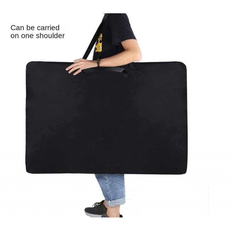 2Large Drawing Board Bag Set，Foldable Art Bag for Engineering and Architecture Drawing Boards, Half-fold Shoulder Bag