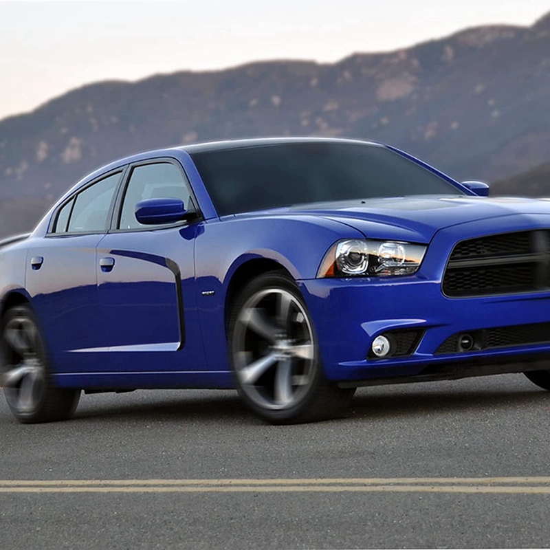 Pára-lamas da porta frontal para Dodge Charger, pá Fin aberturas, 2015-2021