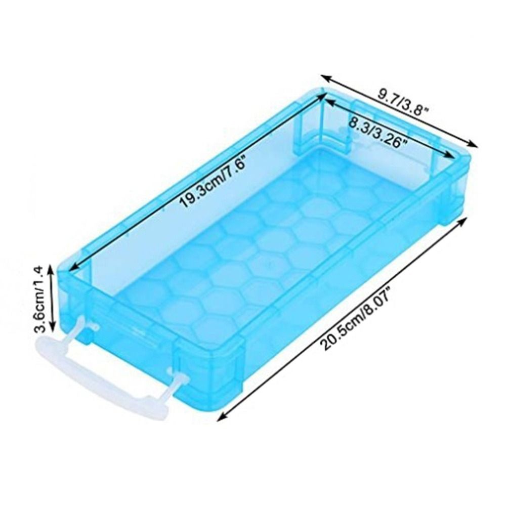 3/6-layer Paintbrush Box Portable Detachable Color Pen Storage Box Multi-function Watercolor Stationery Organizer Student