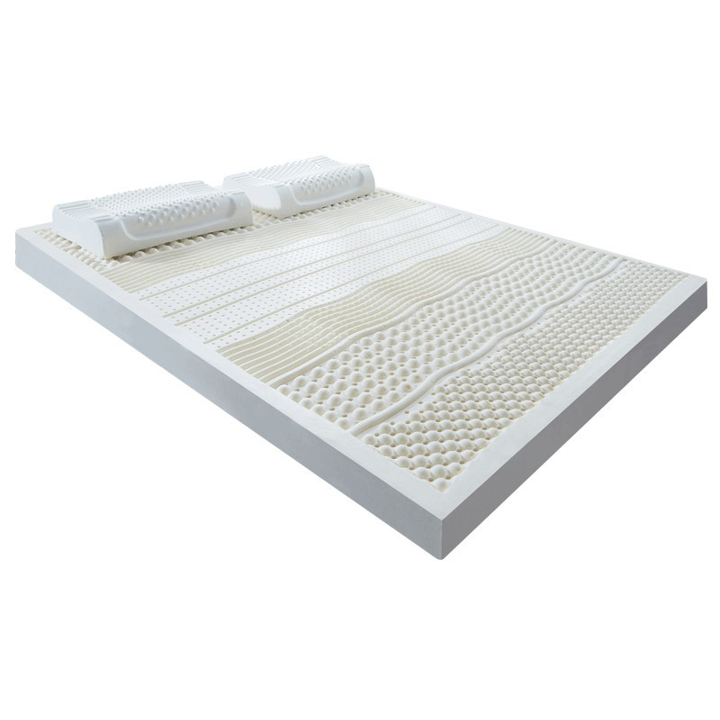 Colchón líquido de alta gama, 100% de látex Natural, esteras Thiland plegables de rebote lento con funda de algodón personalizable