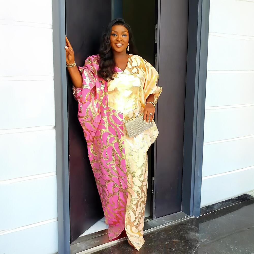 Nova chegada vestidos africanos para mulher jacquard elegante vestidos africanos plus size vestidos de peru para mulher luxo