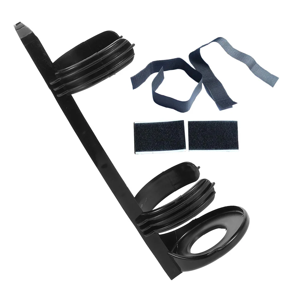 2Pcs Fire Extinguisher Holder Car Trunk Mounting Bracket Strap System Vehicle Safety Secure Fixed Rack Durable Plastic Bracket