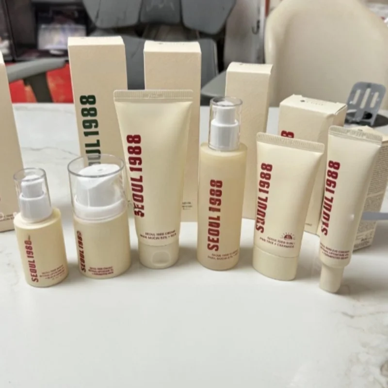 Seoul 1988 Korean Skin Care Set Snail Mucin Eye Contour Care Vitamin C Retinol Dark Circles Removal Seoul 1988 Korean Cosmetics