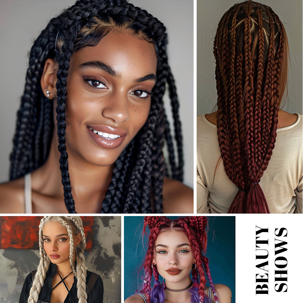 編み込みヘアエクステンション三つ編み Synthet かぎ針編みヘア事前ストレッチ編み込みヘアかぎ針編みボックス三つ編みヘア女性のための DIY コスプレ