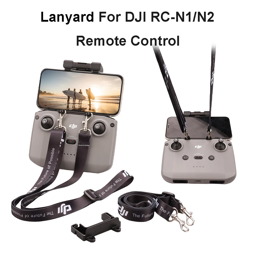 Remote Controller Lanyard NeckStrap w Fixed Hook for DJI MINI 2/Mini 3 4 Pro/Air 2S/3/Mavic 3/ DJI RC N1 N2 3 Drone Accessories