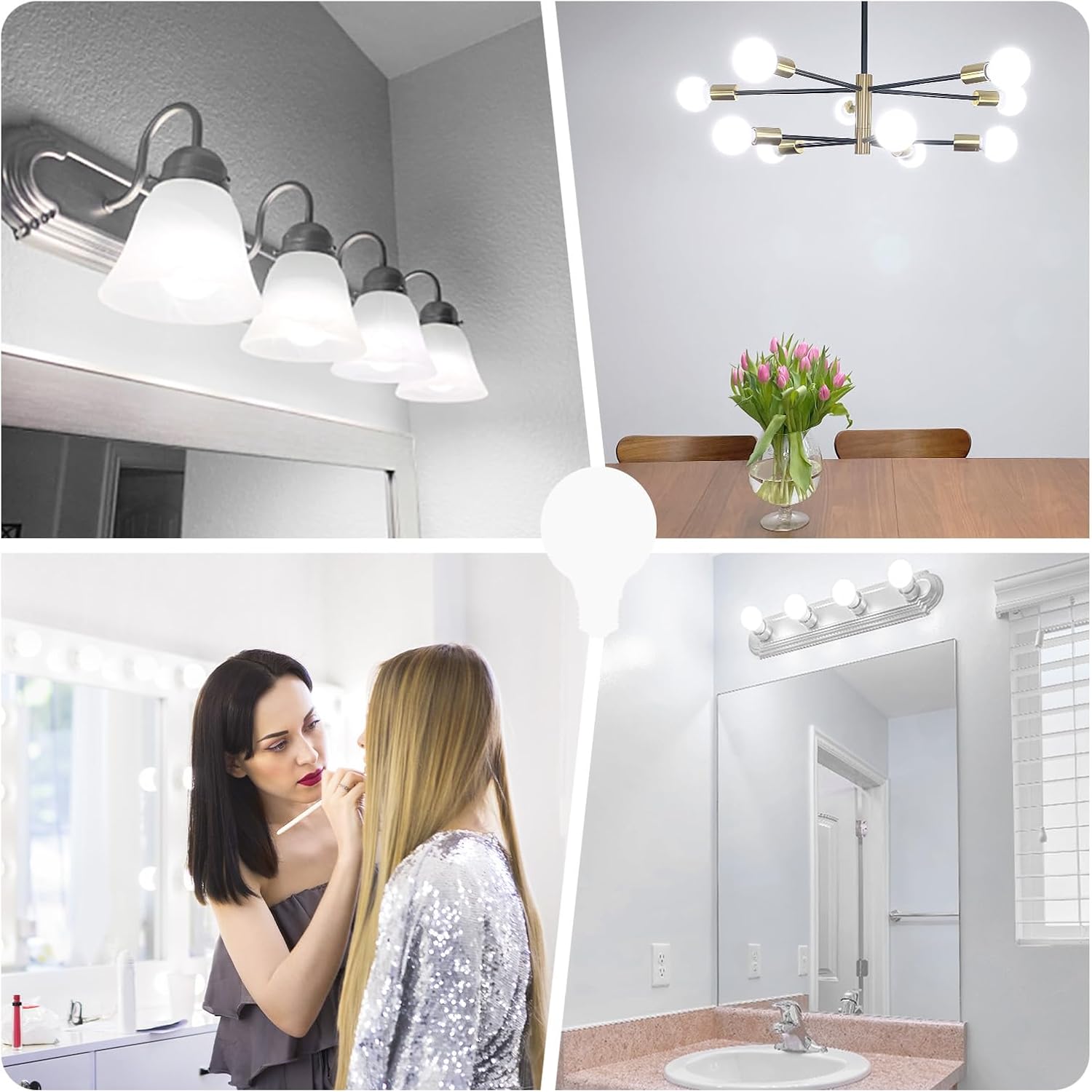 LED 電球 E27 20 ワット 15 ワット 220 V 230 V G80 G95 G120 省エネグローバルライトランパーダアンプル LED 電球白温白色 LED ランプ
