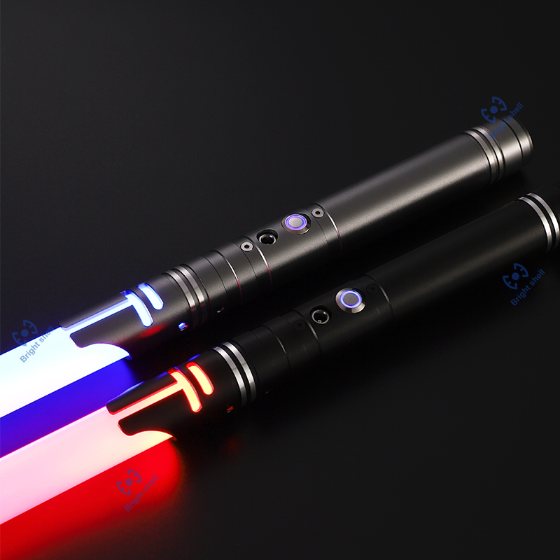 Metal Lightsaber Laser Sword Toys RGB Light Saber 15Color Change Kids Soundfonts Force FX FOC Blaster Toys Jedi Laser Sword Gift