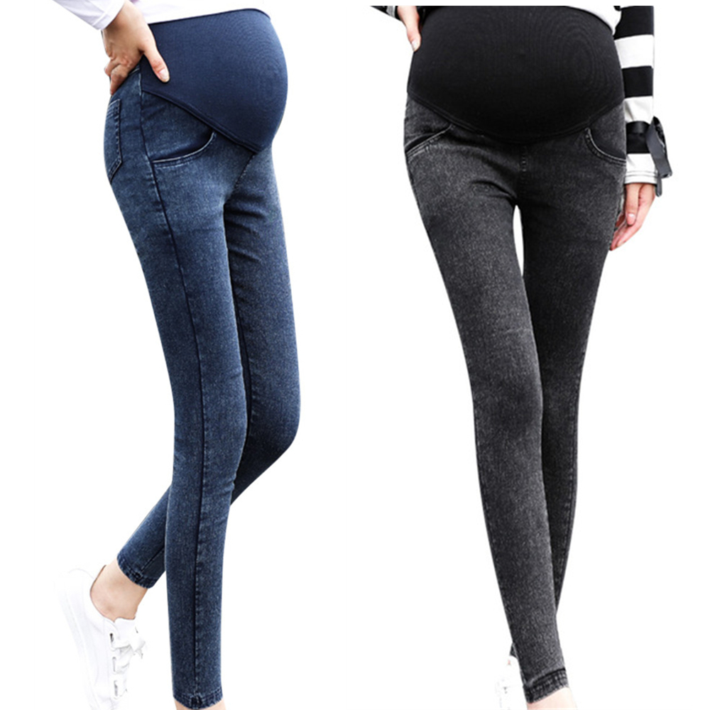 Pantalones vaqueros para mujer, ropa de maternidad para embarazo, pantalones vaqueros negros para mujeres embarazadas, ropa, pantalones de lactancia, pantalones vaqueros para mujer