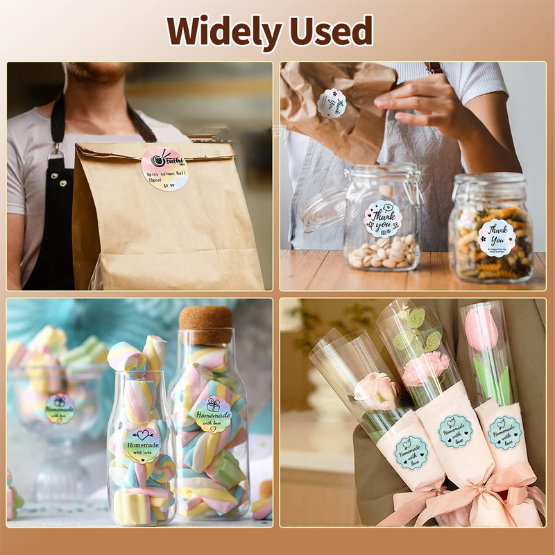 50x50mm/150Pcs Sticker Self-Adhesive Thermal Adhesive Label Roll Compatible for Phomemo M110 M220 M200 E210 P50 DETONG P1 WP9520