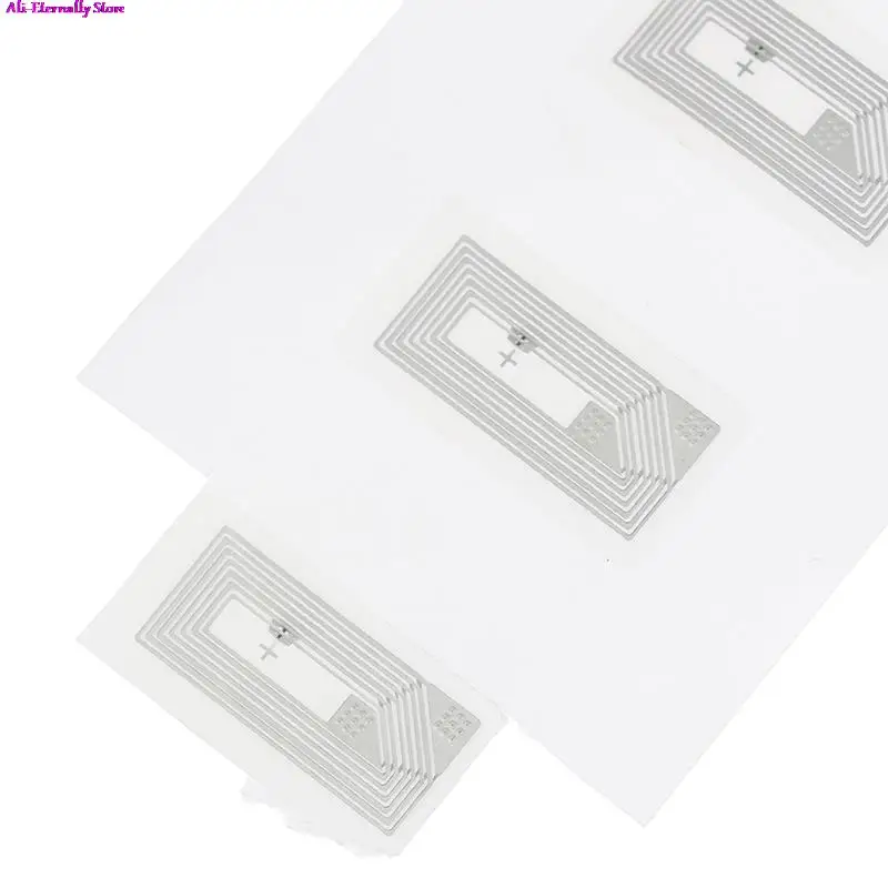 100 ชิ้นชิป NFC Ntag213 สติกเกอร์เปียก Inlay 2*1 เซนติเมตร 13.56 เมกะเฮิร์ตซ์ RFID NTAG213 ป้ายแท็ก