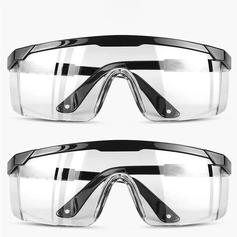 2Pcs Anti-Splash Arbeit Schutzbrille Augenschutz Labor Brille Schutz Industrielle Wind Staub Proof Brille Radfahren Gläser