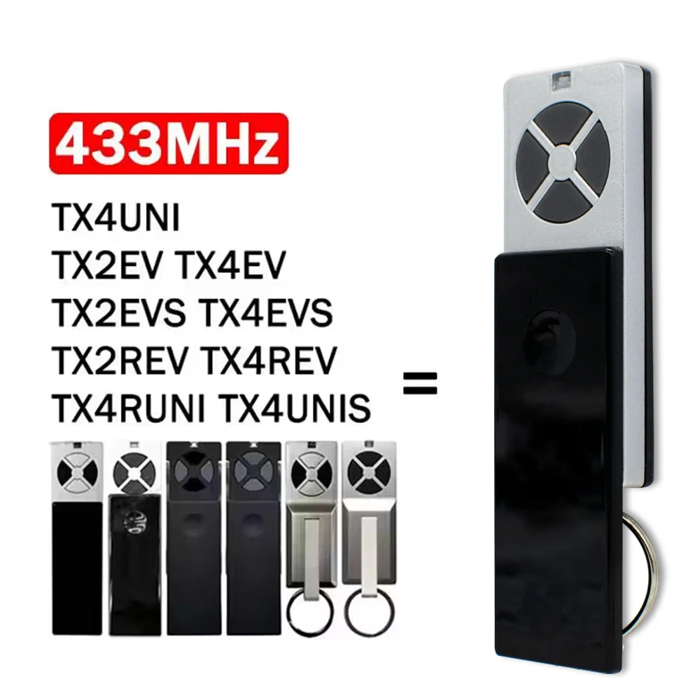 LiftMaster Chamberlain TX4UNI TX2EV TX2REV TX4UNIS TX4UNIF TX4RUNI mando a distancia para puerta de garaje, 1/2/3 piezas, 433MHz