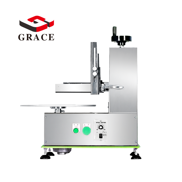 Mesin krim komersial kue otomatis, mesin pelapis kue penghalus