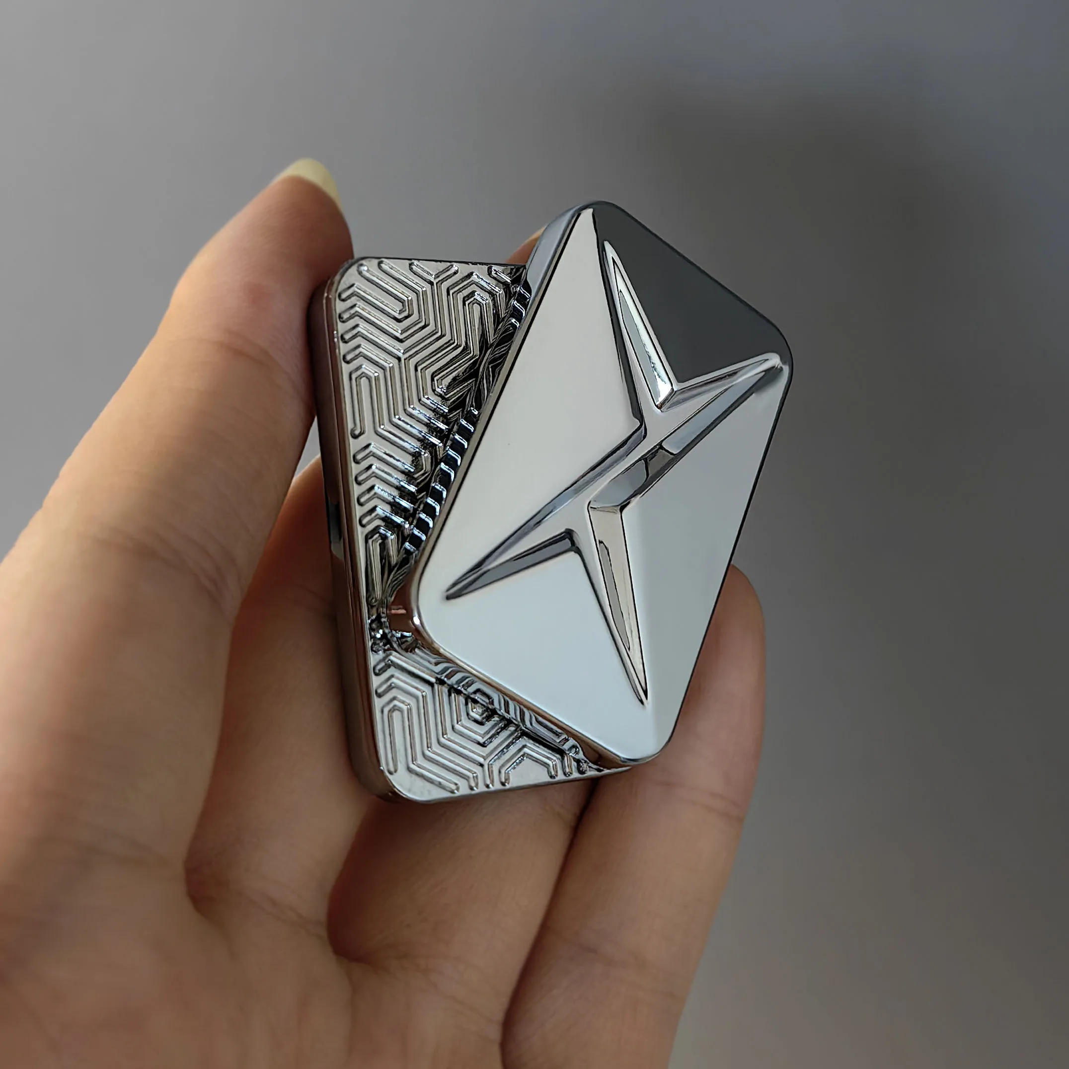 EDC Fidget Sliders Slider Metall Fidget Toys Stressabbau für Erwachsene Magnetisches Metall Infinite Fidget