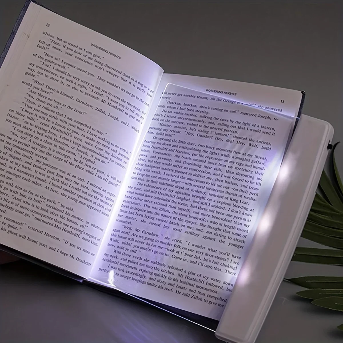 1pc LED 평면 패널 야간 투시경 독서 등, 눈 보호 독서 등 학생 야간 독서 등