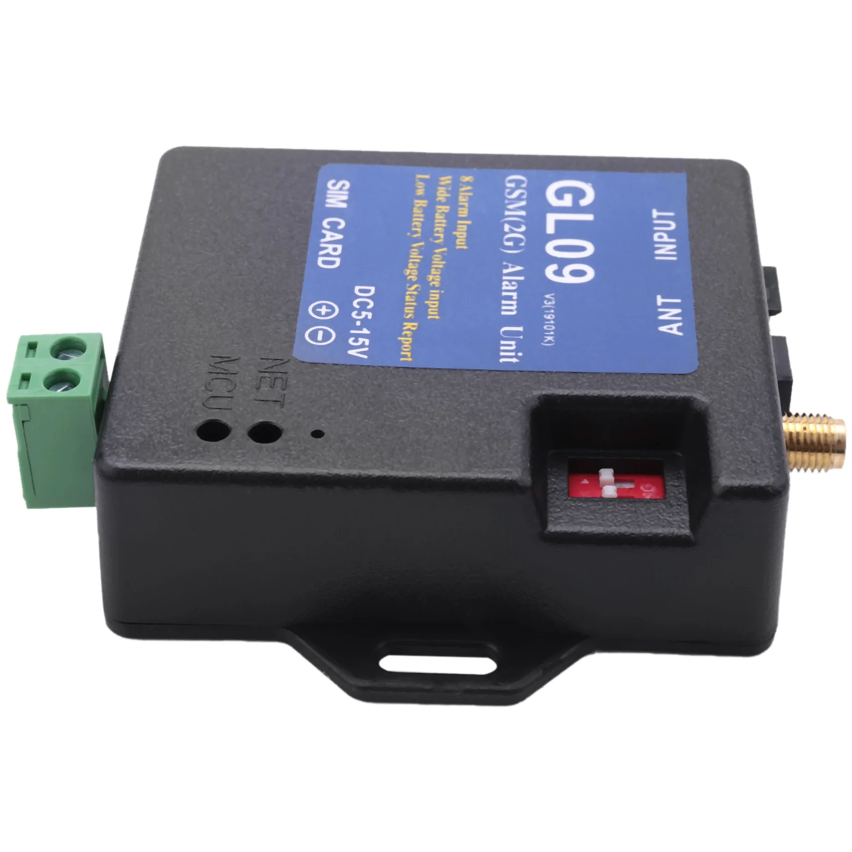 N82R GL09 Sistema de seguridad de alerta SMS de sistemas de alarma GSM con control de aplicaciones con batería de 8 canales 2019