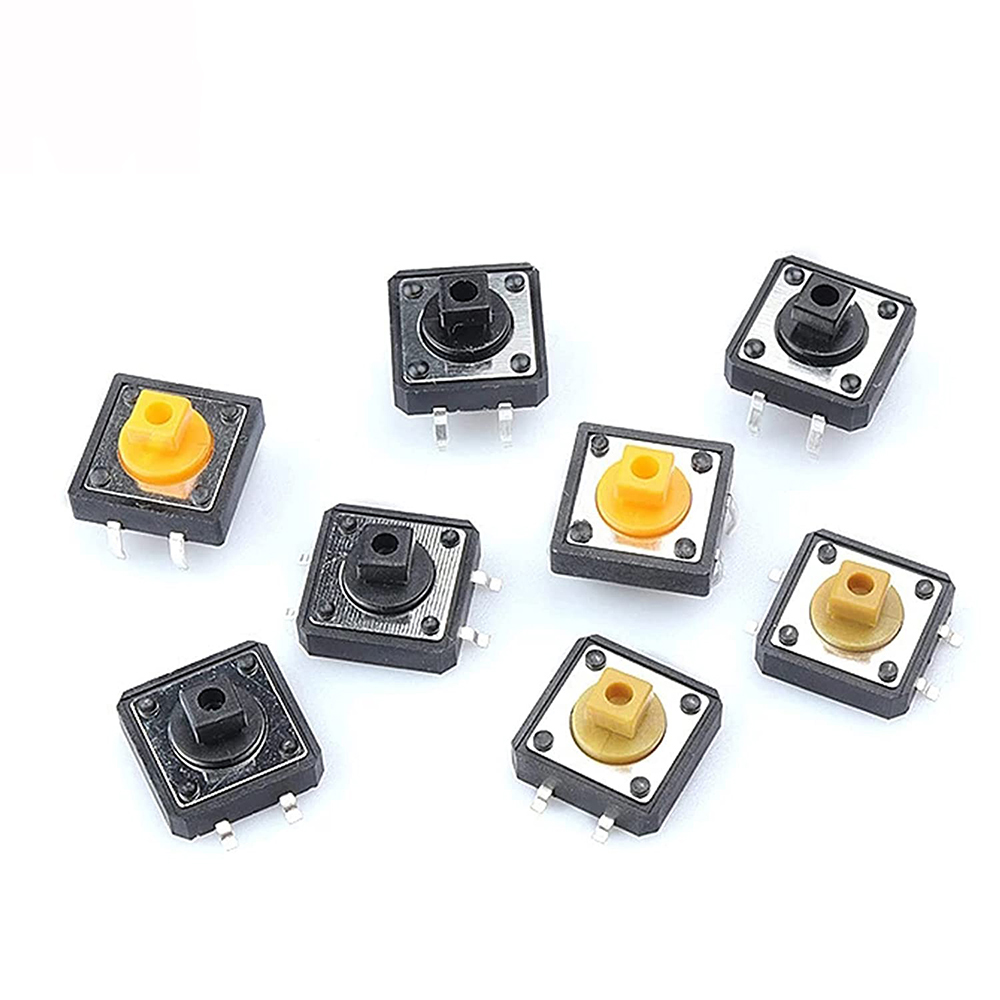 620 Uds. Interruptor de botón táctil de 32 valores SMD Micro interruptor táctil momentáneo Kit surtido para Control remoto de coche con caja