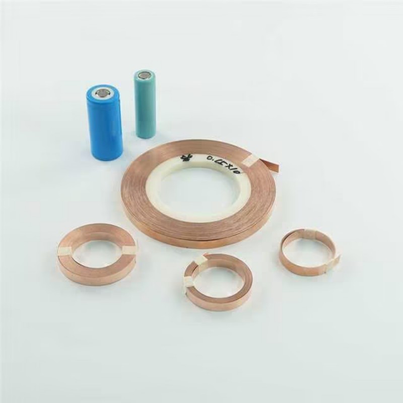 5M/Roll  99.9% T2 Copper Strip Strap For Energy Storage Spot Welder 18650 21700 Lithium Battery Connection Copper Strip Welding