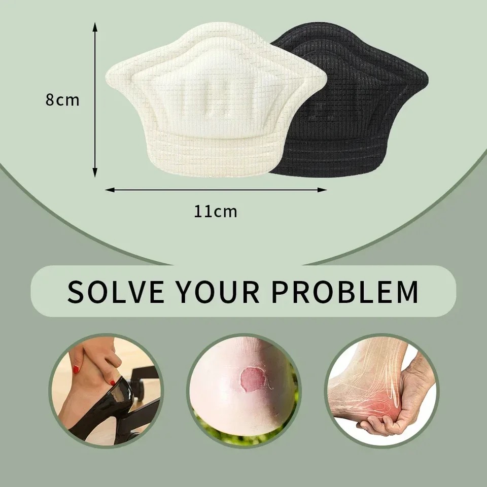 1 Paar/2 Stuks Sneakers Patch Hak Pads Binnenzool Patch Schoenen Terug Sticker Kussen Insert Binnenzool Dikkere Hak Protector Terug sticker 1