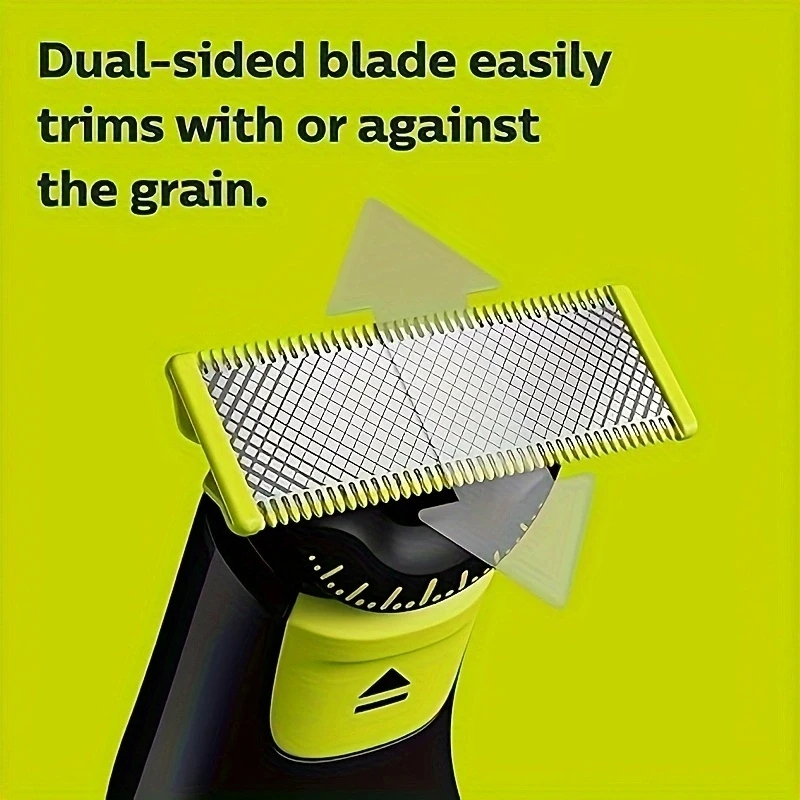 Shaver 360 Replacement Blade for Philips One Blade Pro QP2520  QP2630 QP6510 QP6531 Face Hybrid Electric Beard Trimmer