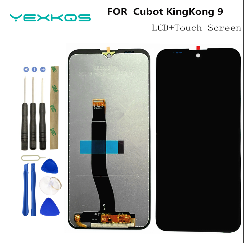 Новый оригинальный ЖК-дисплей для Cubot KingKong 9, дигитайзер сенсорного экрана в сборе для Cubot KingKong9, замена ЖК-дисплея King Kong AX