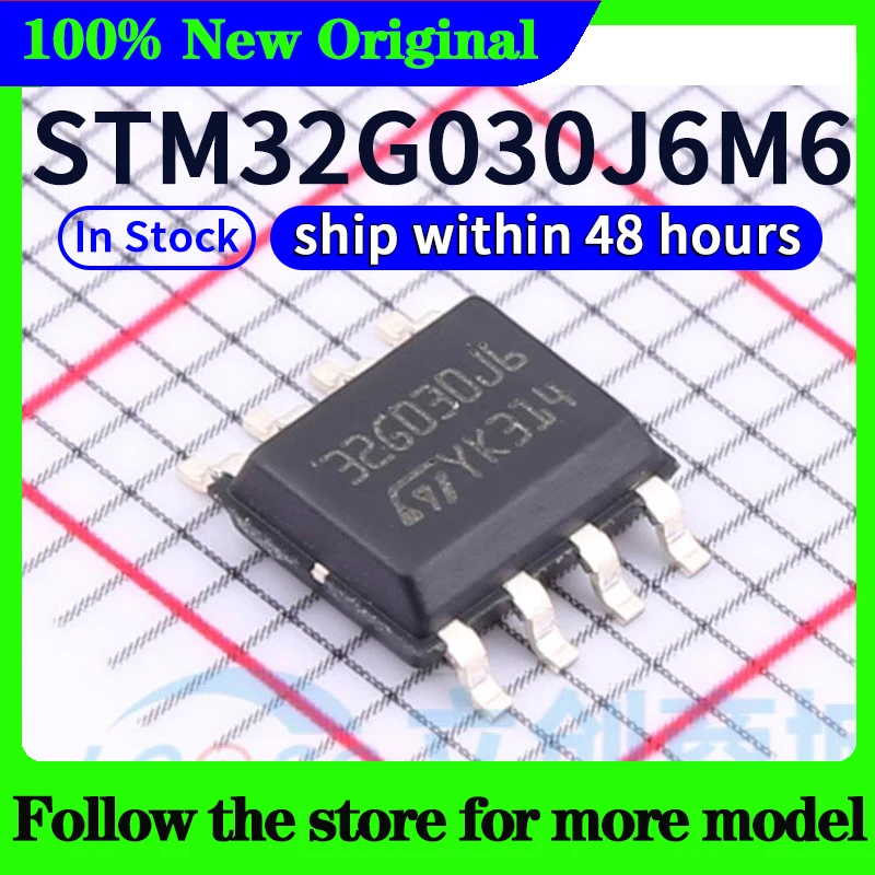 STM32G030C8T6 STM32G030K6T6 STM32G030F6P6 STM32G030K8T6 STM32G030J6M6 STM32G030F6P6TR Alta calidad Nuevo