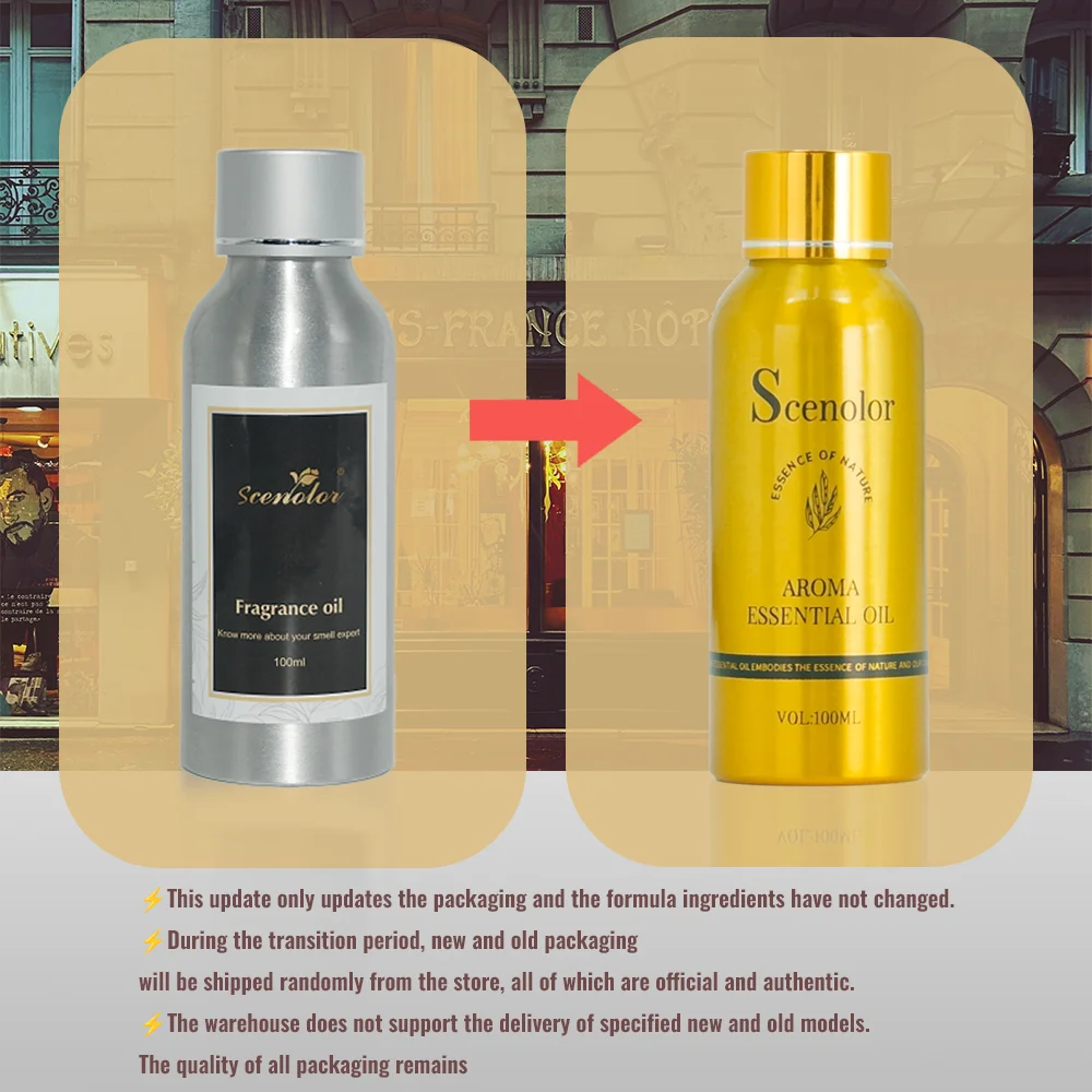 น้ํามันหอมระเหยของโรงแรม 100ml สารสกัดจากพืชบริสุทธิ์ Room น้ําหอม Home Air Freshener Electric Aromatic Oasis น้ํามันหอมระเหยสําหรับ Diffuser