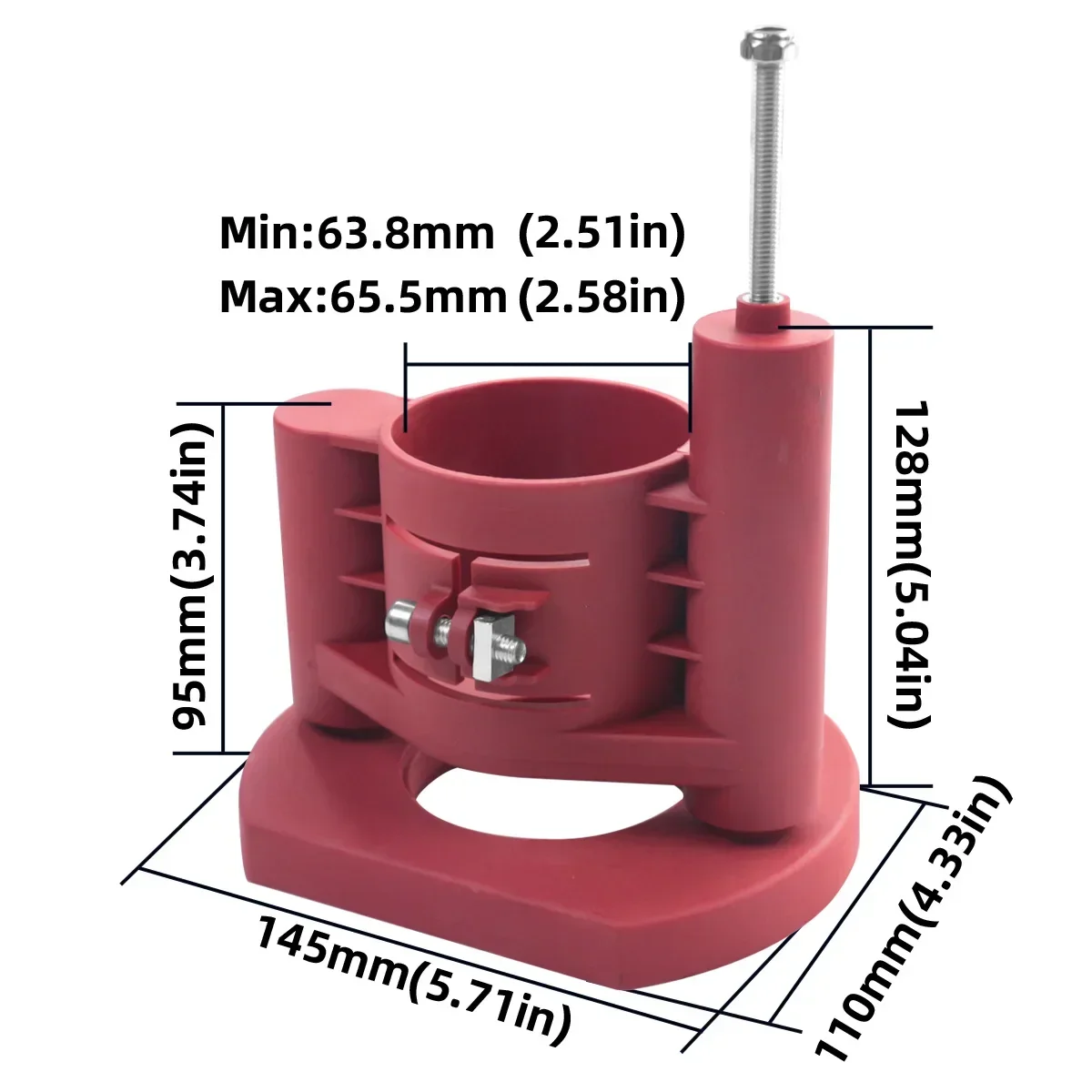 Sistema de elevación de mesa de enrutador - Elevador de enrutador de precisión - Inserto de placa de enrutador - para configuraciones rápidas, precisas, confiables y repetibles