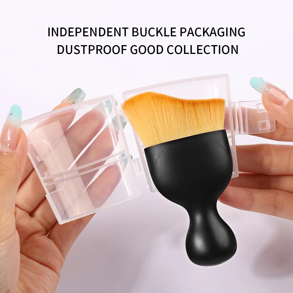 Auto Detail Brush Soft Portable Car Tire Brush With Seal Cover,High Density Detailing Brush For Tire Shine Polish Wax Applicator