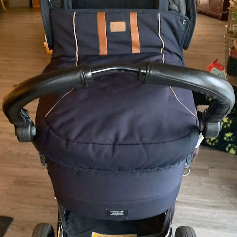 Emmaljunga-Capas De Couro PU para Carrinho De Bebê, Capa Protetora, Big Star Supreme, Punho De Superviking, Acessórios