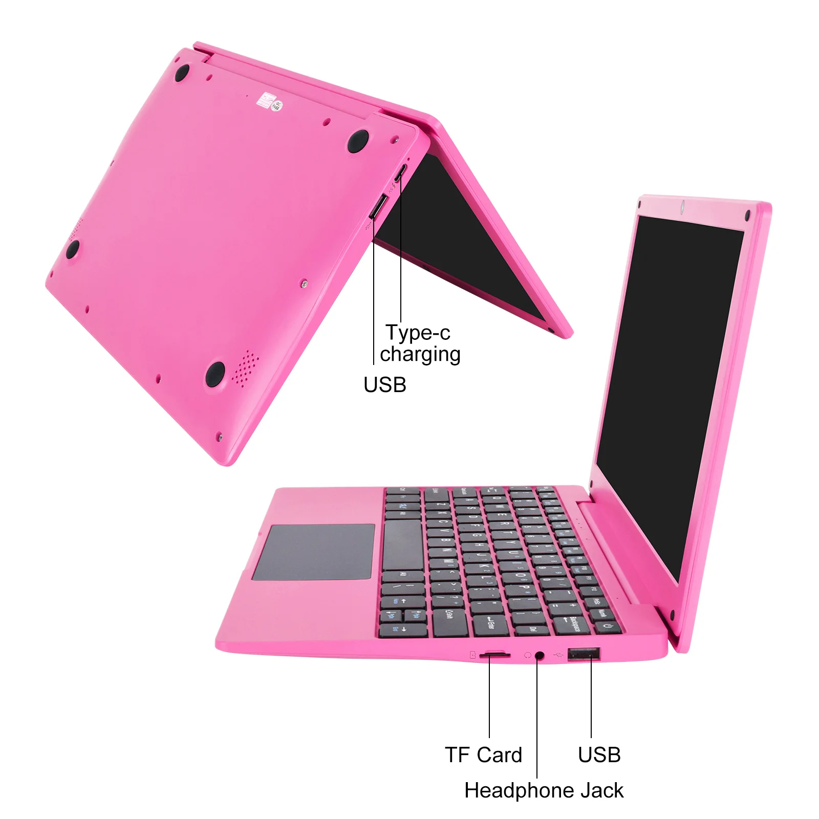 2024 último sistema Android 10,3 12 Quad Core tableta ultrafina portátil 2GB/62GB Netbook A133 CPU ordenador Wi-Fi USB